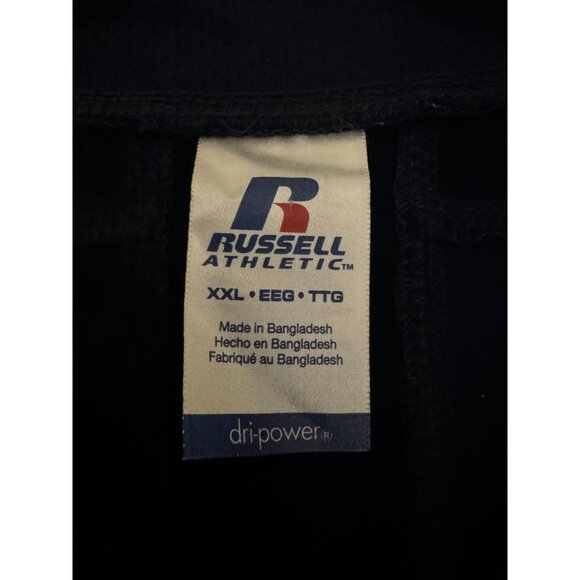 NWT New England Patriots 1/4 Zip Pullover Mens XXL Navy Fleece Lined Jacket NFL - Picture 6 of 14